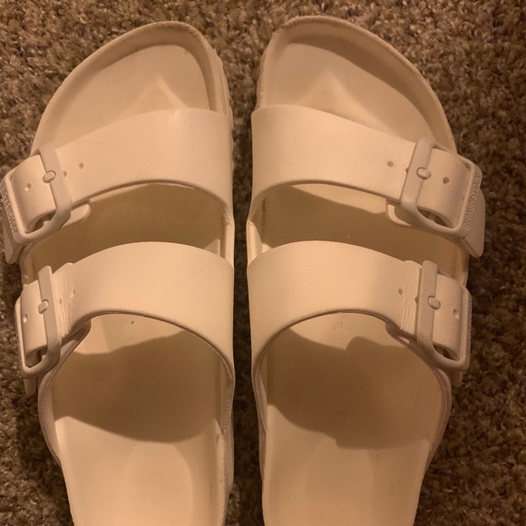 white eva birkenstock 37